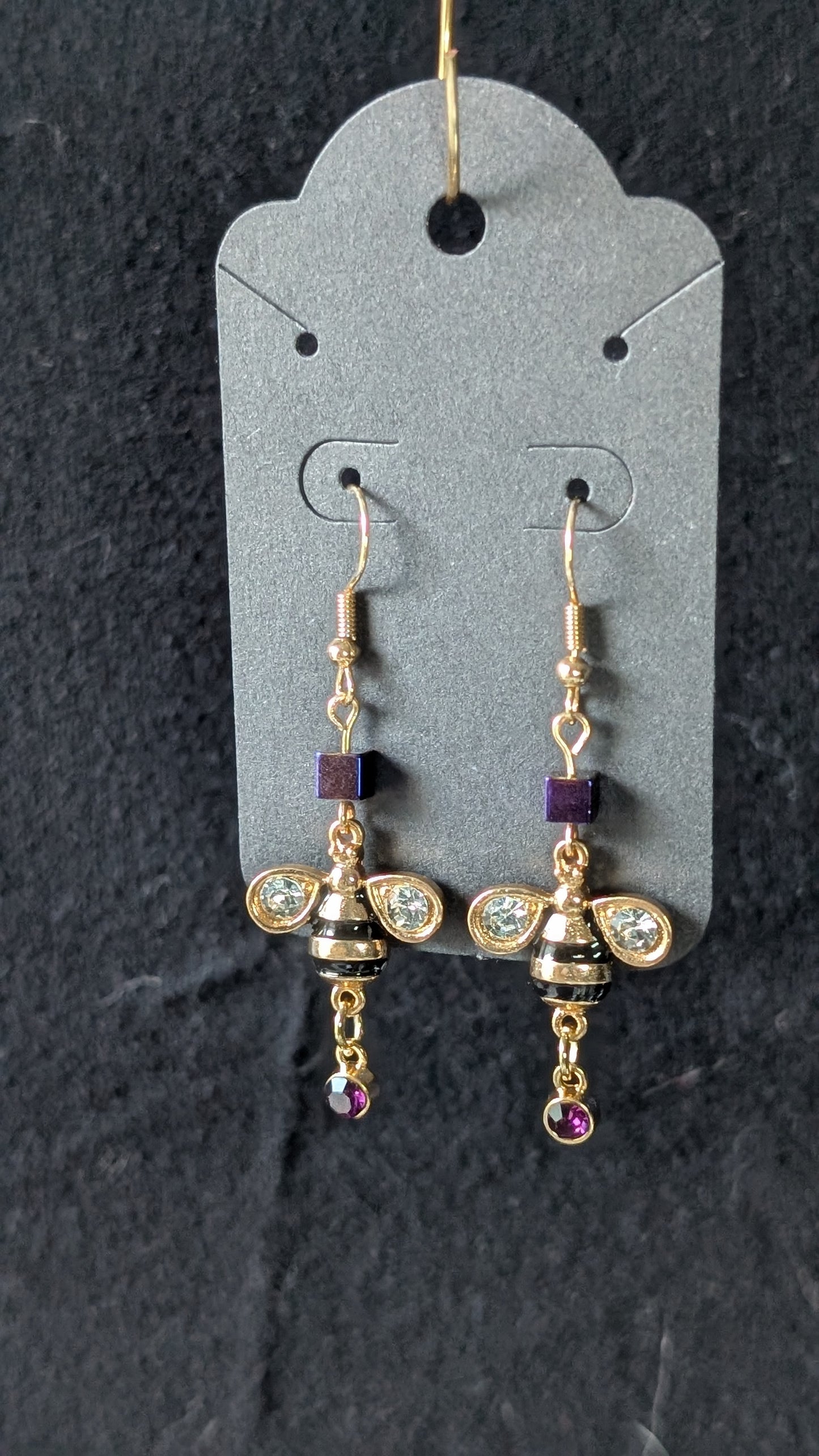 Honey Bee Earrings