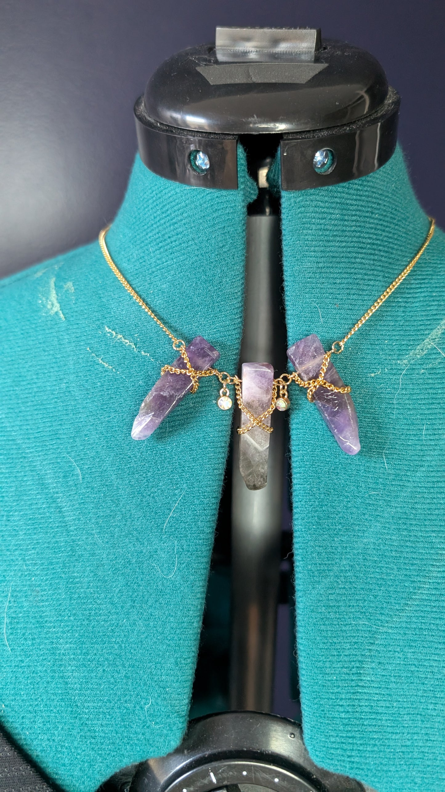 Amethyst Statement Necklace