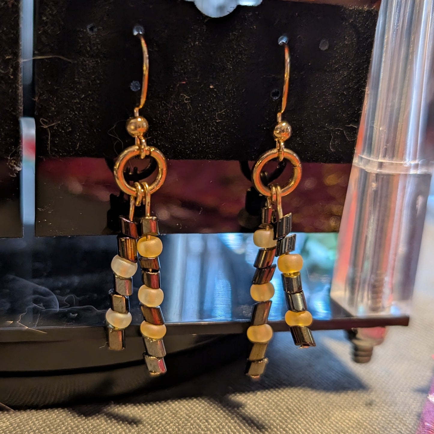 Small Sugar Cane Earrings