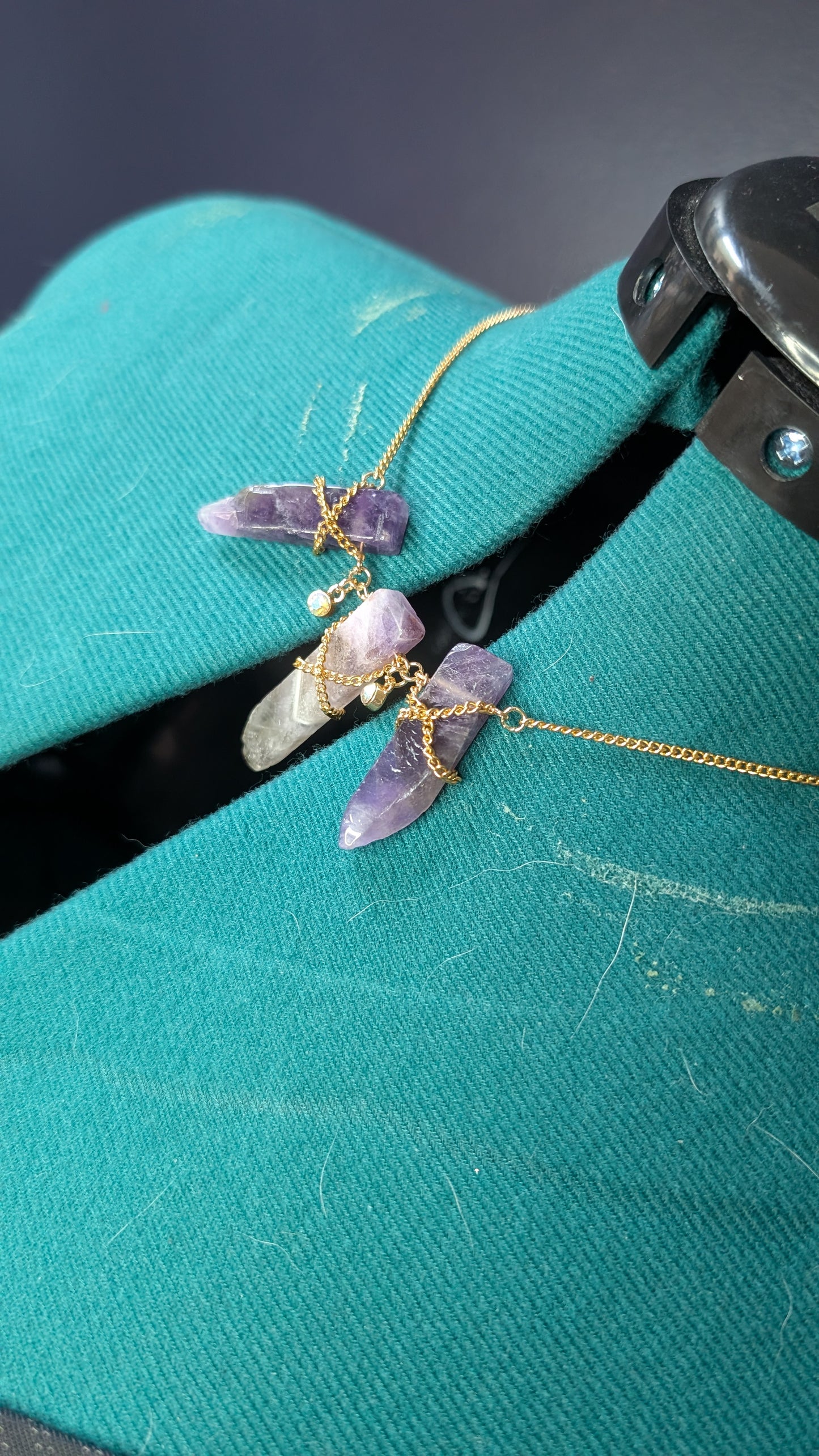 Amethyst Statement Necklace