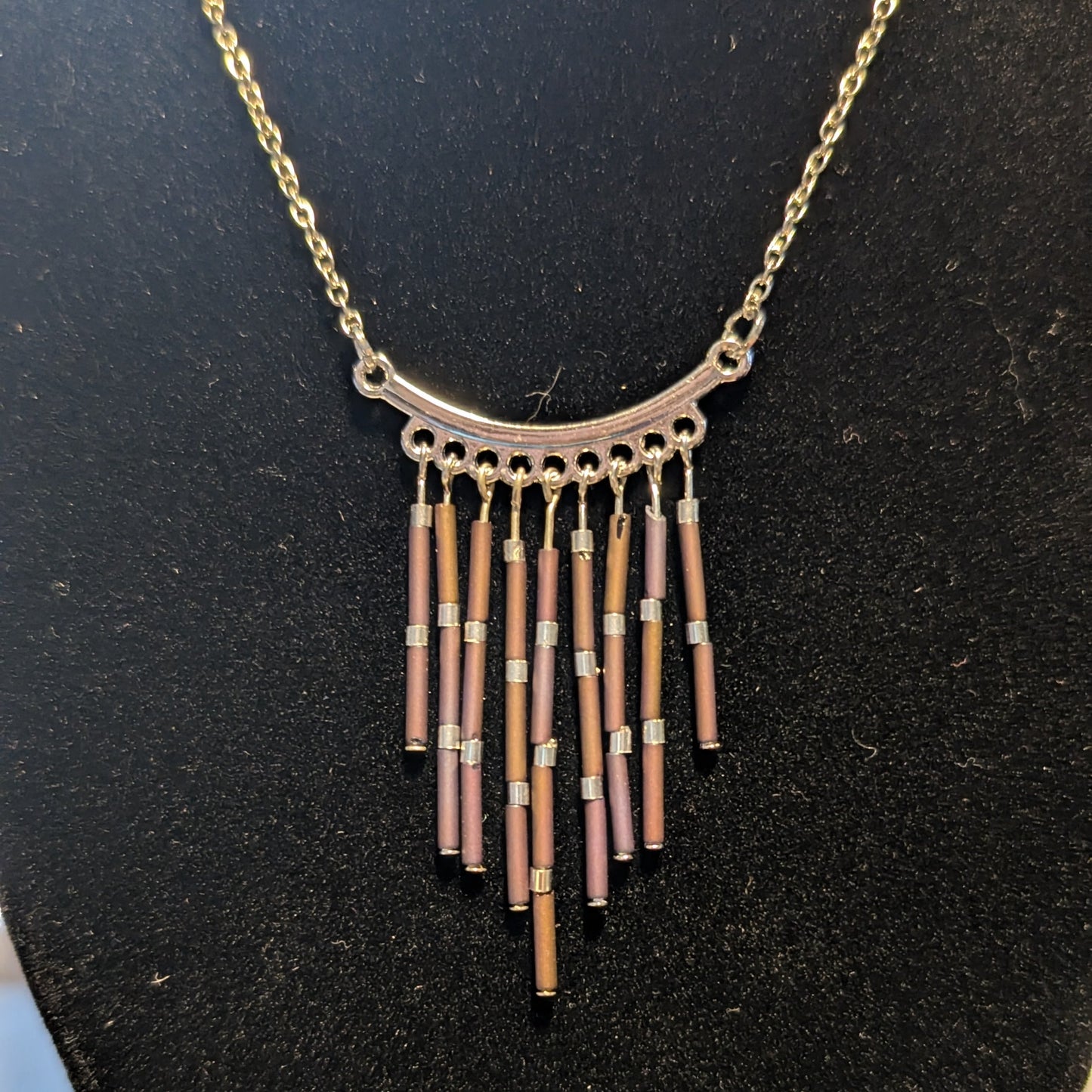 Dark Sugar Cane Necklace